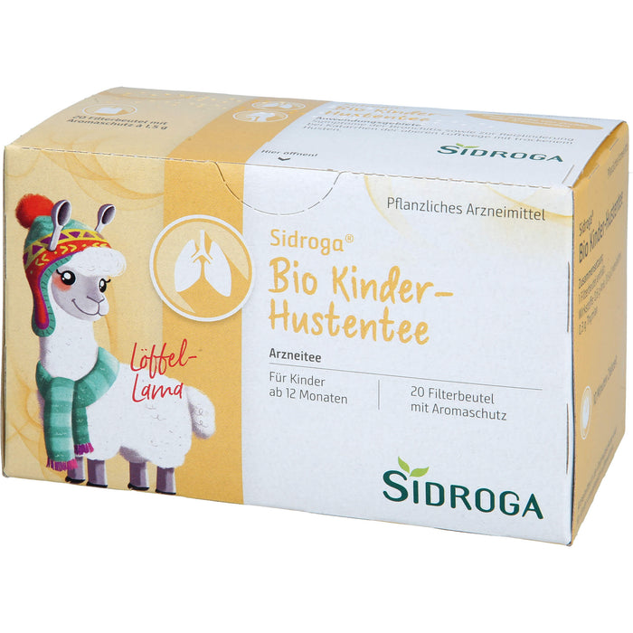 Sidroga Bio Kinder Hustentee, 20 pc Sac filtrant