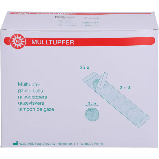 Tupfer 2+3 steril Set, 25 St TUP