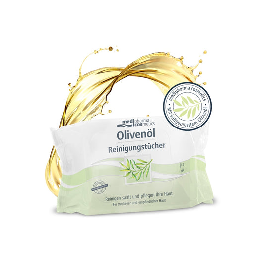 Olivenöl Reinigungstücher, 25 St. Tücher