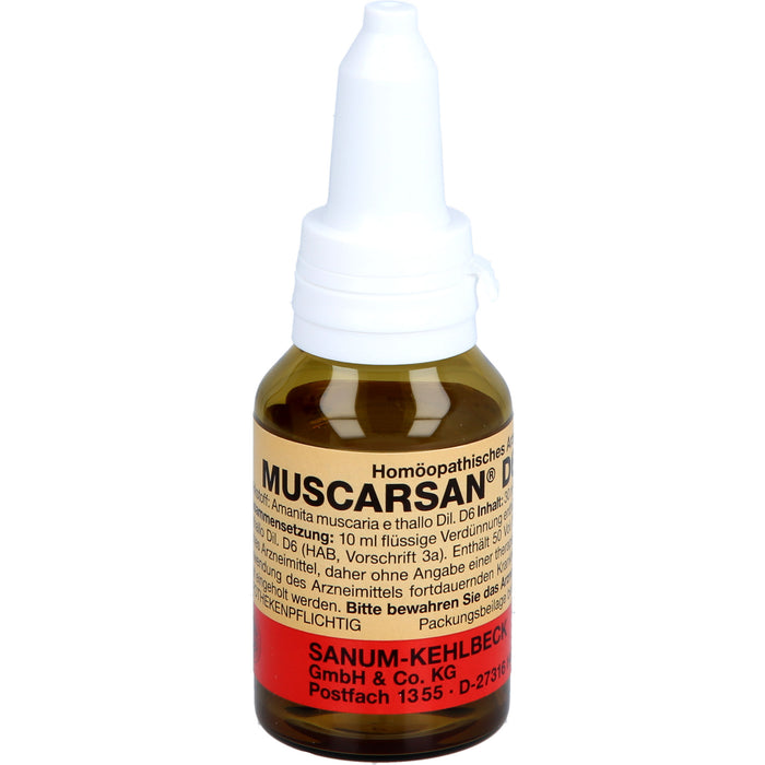 SANUM-KEHLBECK Muscarsan D6 Tropfen, 30 ml Lösung