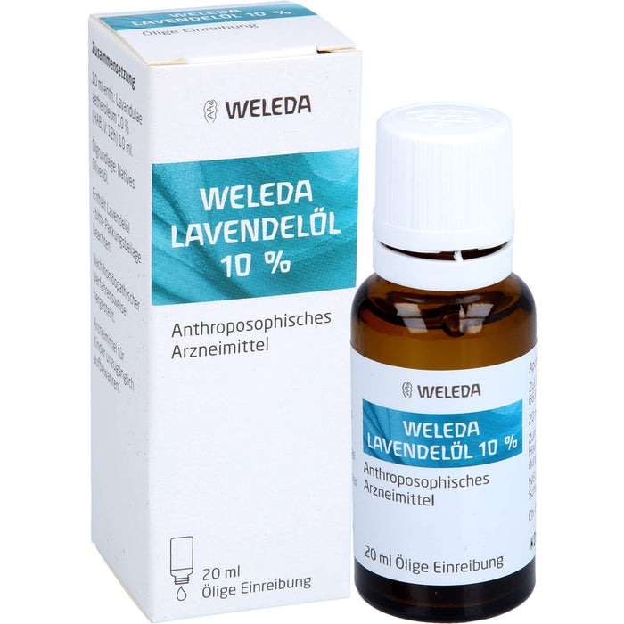 WELEDA Lavendelöl 10% ölige Einreibung, 20 ml Oil