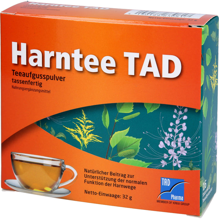 Harntee TAD Teeaufgusspulver, 16 pcs. Sticks