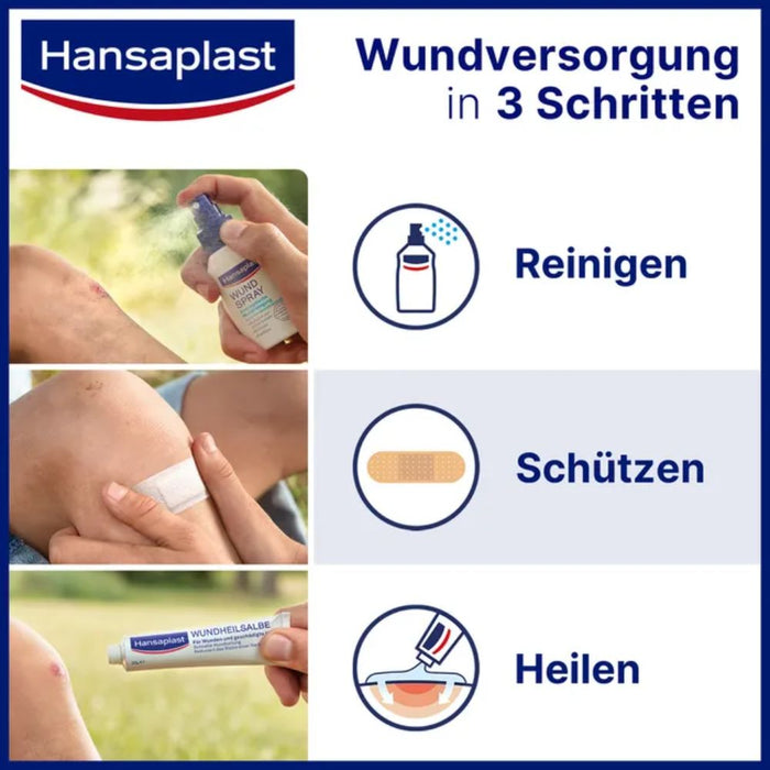 Hansapor steril Wundverband 6 x 7 cm Pflaster mit 3 x 4 cm Wundauflage, 25 pc Pansements