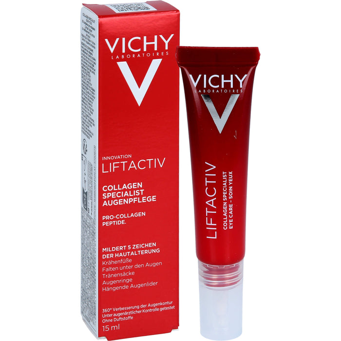 VICHY Liftactiv Collagen Specialist 16 Augencreme, 15 ml Cream