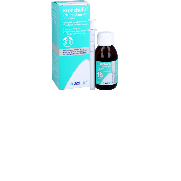Bronchofit  Efeu-Hustensaft, 0,87 g/100 ml, Flüssigkeit zum Einnehmen, 100 ml Solution