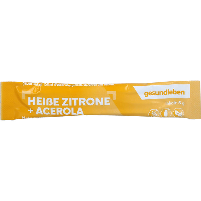 Gesundleben Heiße Zitrone + Acerola Immunabwehr, 20 pc Poudre