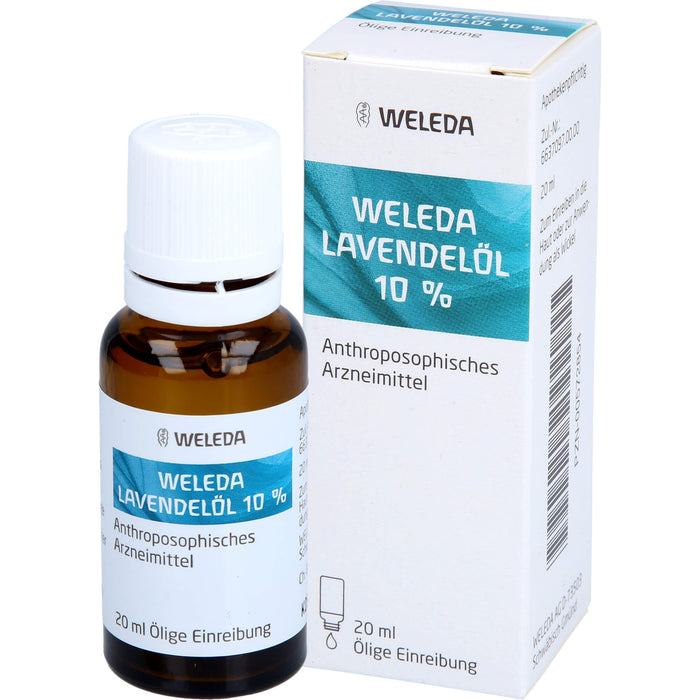 WELEDA Lavendelöl 10% ölige Einreibung, 20 ml Oil