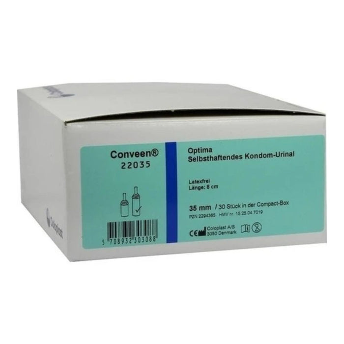 CONVEEN Optima Kondom Urinal 8 cm für Männer mit Harninkontinenz, 30 St. Kondome