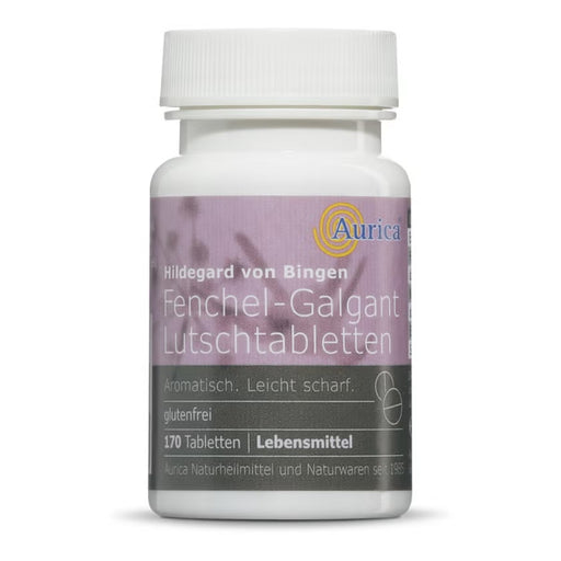 Aurica Fenchel-Galgant Lutschtabletten, 170 St. Tabletten