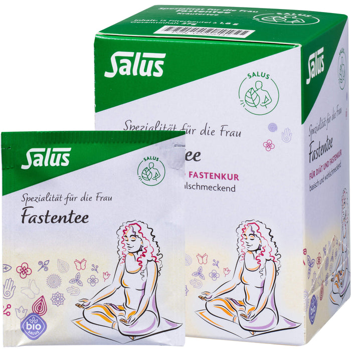 Salus Fastentee Basische Kräutertee-Mischung, 15 pcs. Filter bag