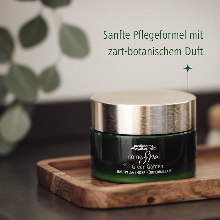 Medipharma Cosmetics Home Spa Green Garden hautpflegender Körperbalsam, 250 ml Baume