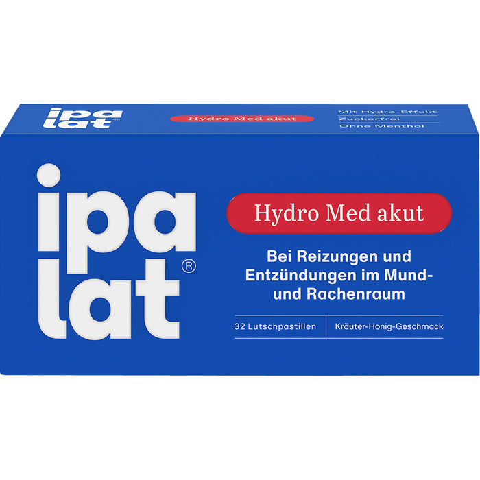 ipalat Hydro Med akut, 32 St. Pastillen