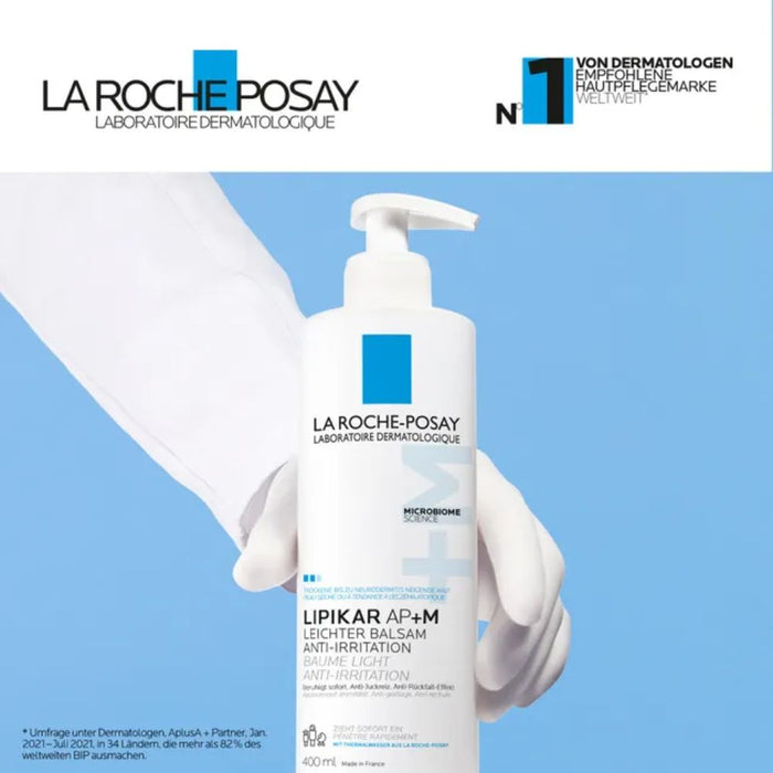La Roche-Posay Lipikar AP+M leichter Balsam Anti Irritation, 400 ml Baume