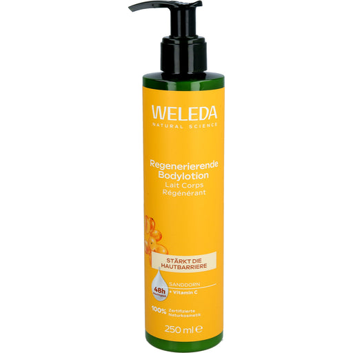 WELEDA Regenerierende Bodylotion beruhigt, schützt und stärkt die Hautbarriere, 250 ml Lotion