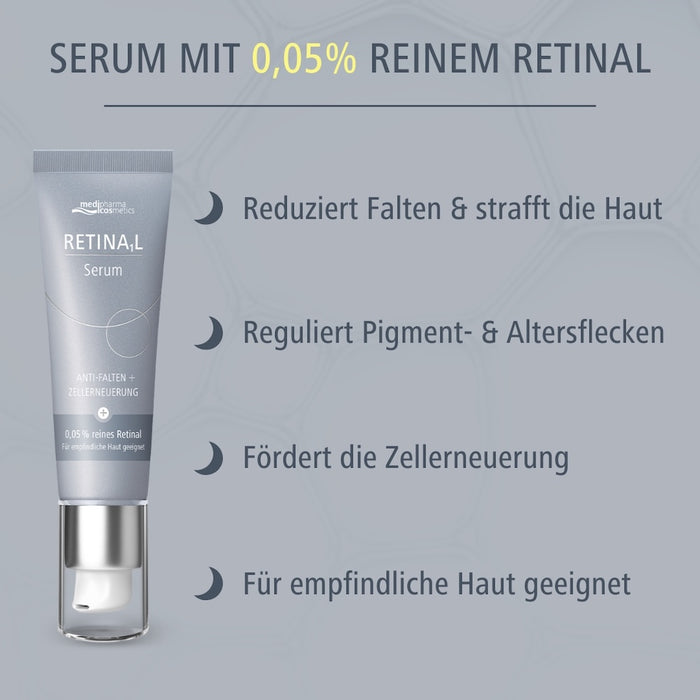 Retinal Serum mit 0,05% Retinal, 30 ml Crème