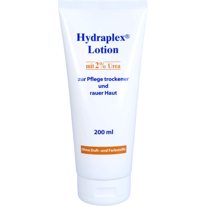 Hydraplex Lotion mit 2% Urea bei trockener und rauer Haut, 200 ml Lotion