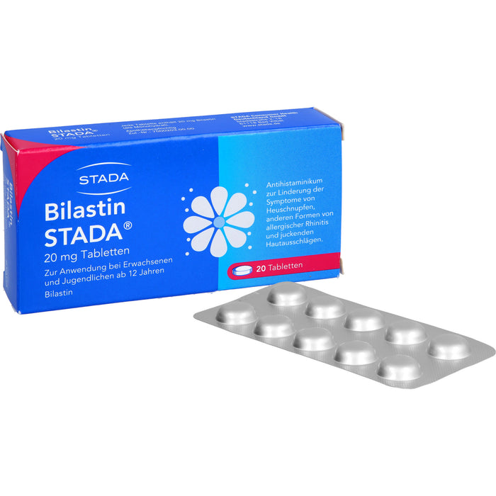 STADA Bilastin 20 mg Tabletten, 20 pcs. Tablets