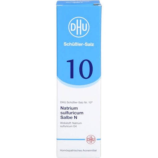 DHU Schüßler-Salz Nr. 10 Natrium sulfuricum N D4, 50 g Salbe
