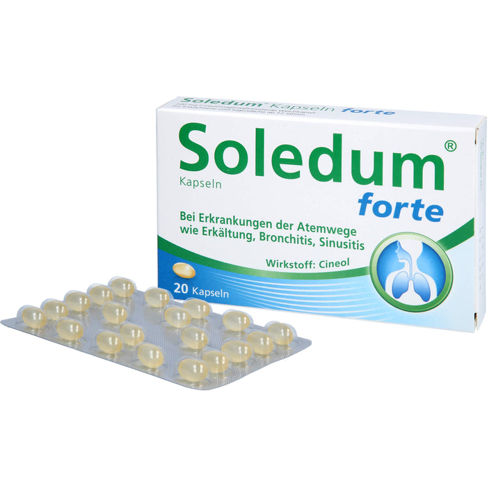 Soledum Kapseln forte, 20 pcs. Capsules