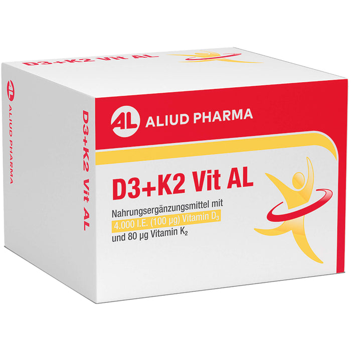 D3+K2 Vit AL 4000 I.E./80 ug Kapseln, 90 pcs. Capsules