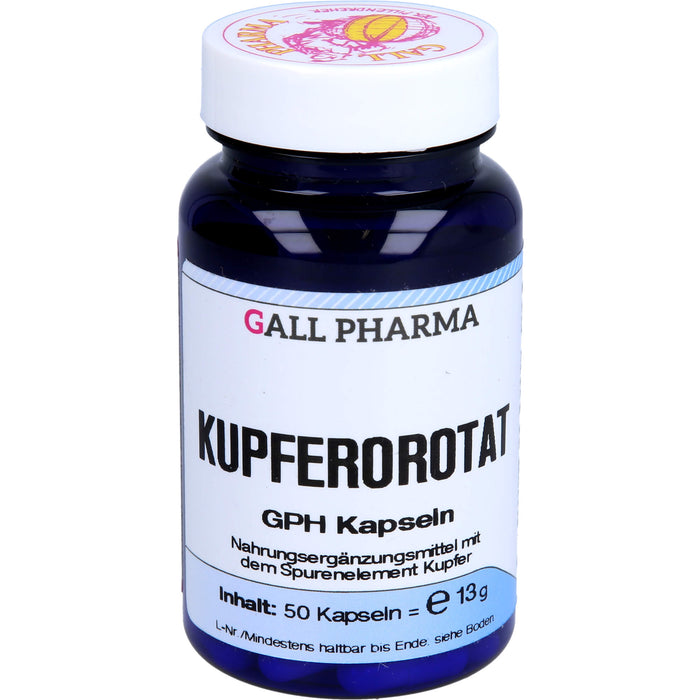 GALL PHARMA Kupferorotat Kapseln, 50 St. Kapseln