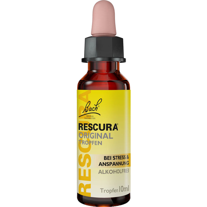 RESCURA Bachblüten Tropfen bei Stress und Anspannung, 10 ml Solution