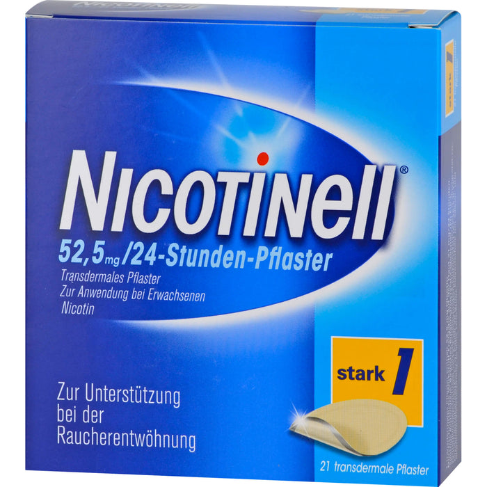 Nicotinell 21 mg/24-Stunden-Pflaster Eurim, 21 St. Pflaster