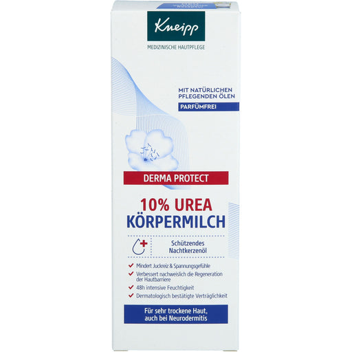 Kneipp Derma Protect 10% Urea Körpermilch für sehr trockene Haut, 200 ml Lotion