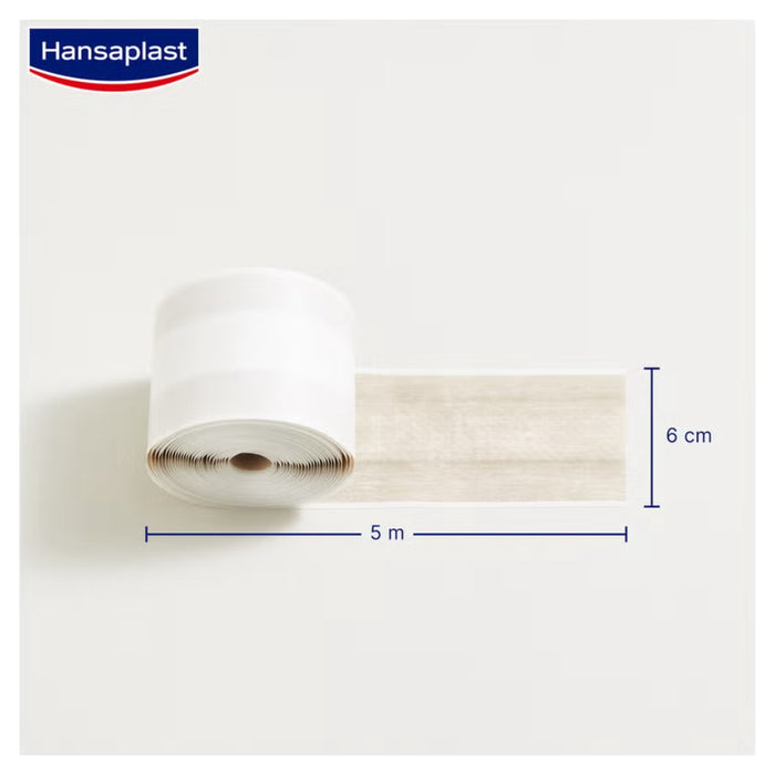 Hansaplast Soft Pflaster 5 m x 6 cm besonders hautfreundlich, 1 pcs. Patch