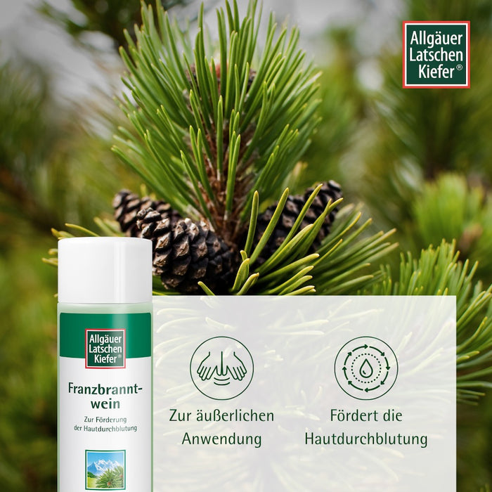 Allgäuer Latschenkiefer Franzbranntwein, 100 ml Solution