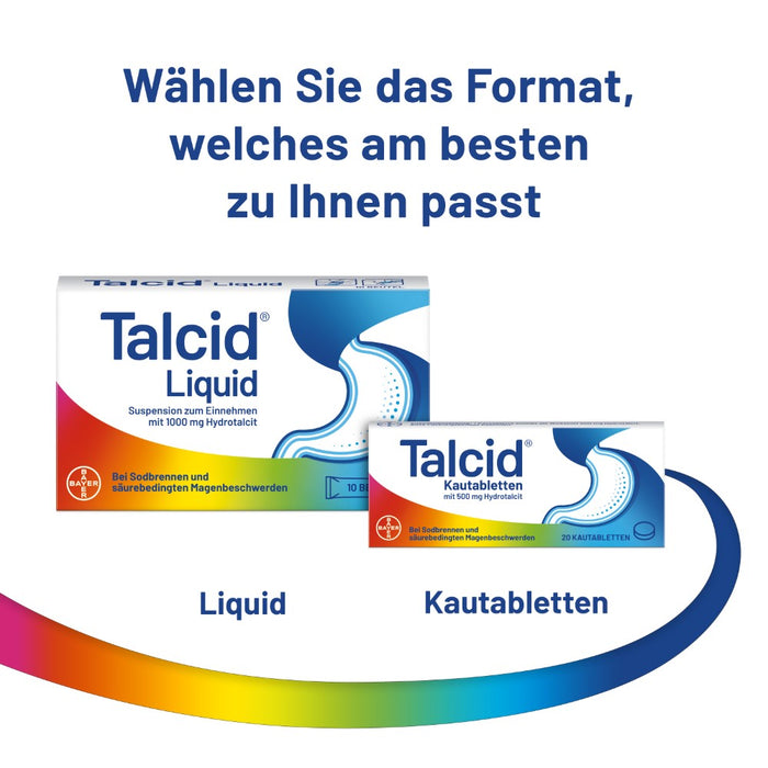 Talcid Kautabletten, 50 pcs. Tablets