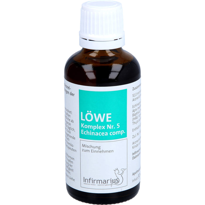 Löwe Komplex Nr. 5 Echinacea comp. Tropf., 50 ml TRO