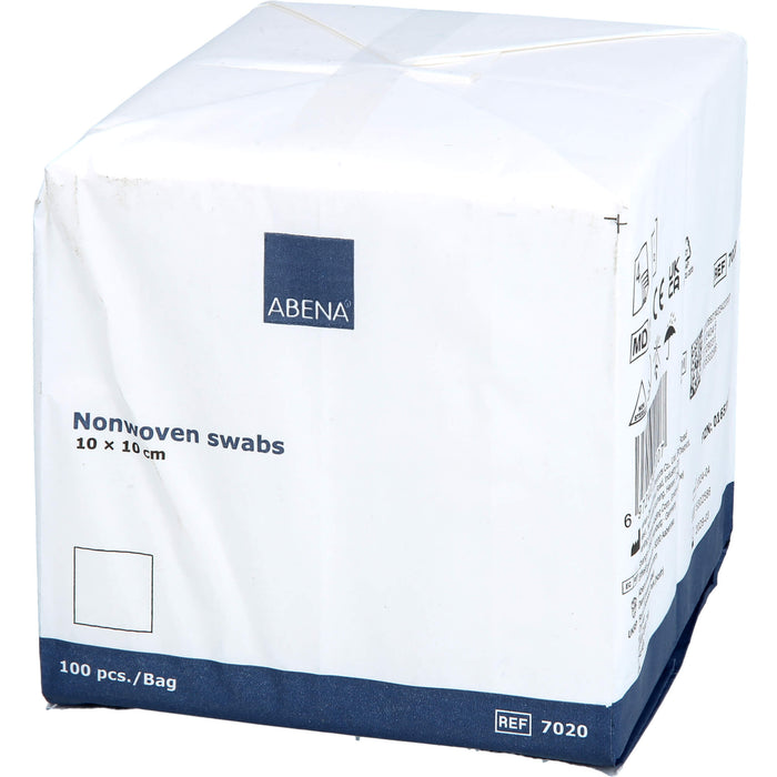Vlieskompressen 4-lagig unsteril 10x10cm, 100 pc Compresses