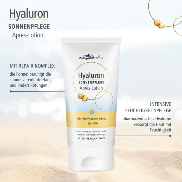 Medipharma Cosmetics Hyaluron Sonnenpflege Après-Lotion, 150 ml Cream