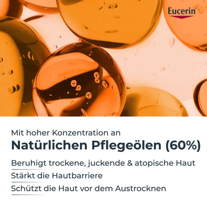 Eucerin AtopiControl beruhigendes Dusch- und Badeöl, 400 ml Gel