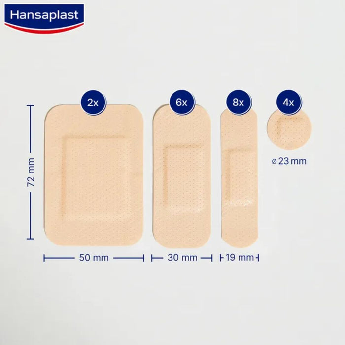 Hansaplast Universal Pflaster Wasserfest 20 Str, 20 pc Pansement