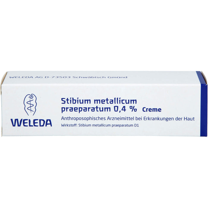 Stibium met. praep. 0.4% WELEDA Creme, 25 g Creme