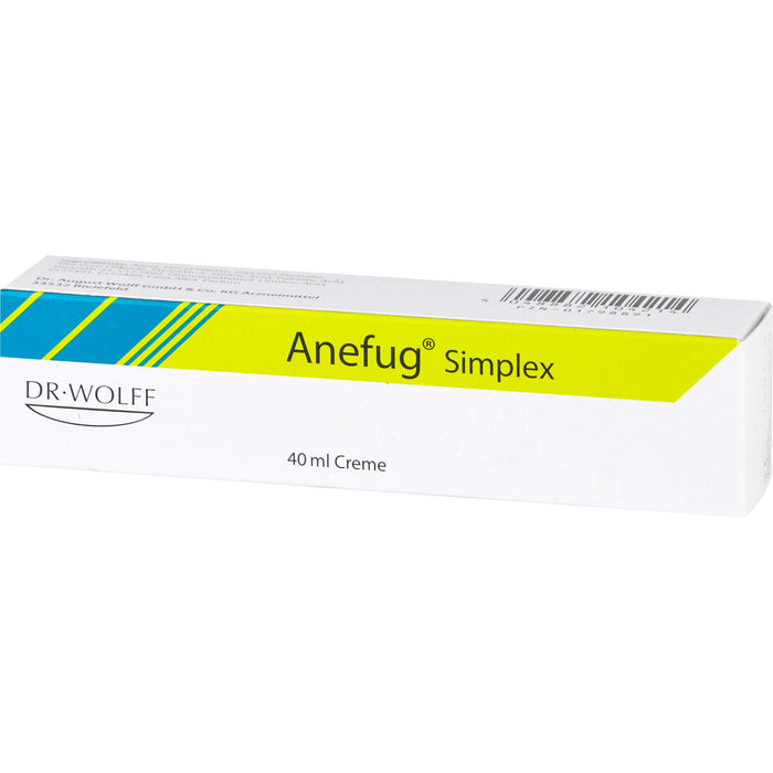 Anefug Simplex Creme getönt für unreine und zu Akne neigende Haut, 40 ml Crème