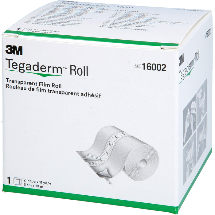Tegaderm Rolle 5 cm x 10 m, 1 pc Pansement