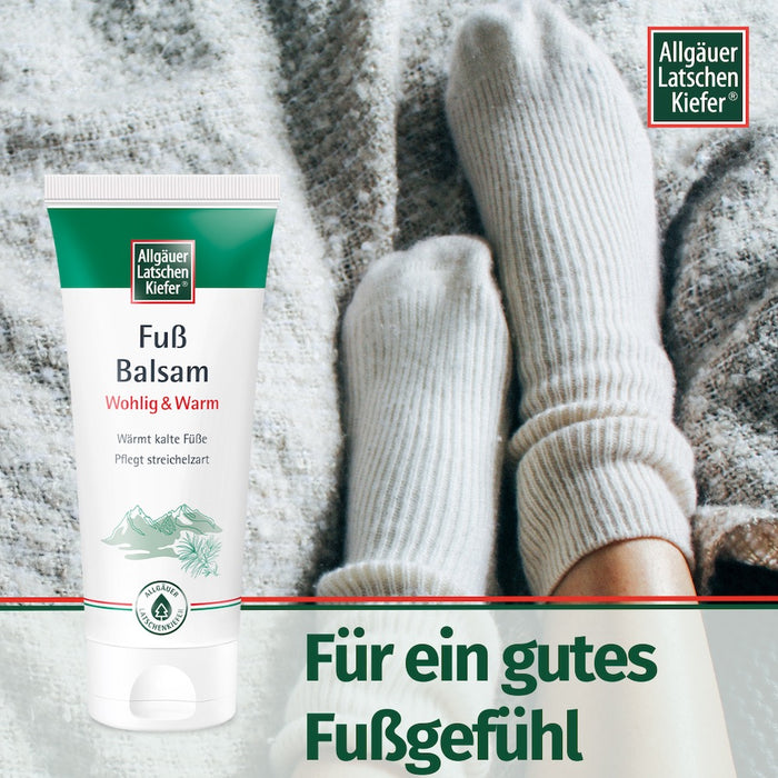 Allgäuer Latschenkiefer Fuß Balsam Wohlig & Warm, 100 ml Baume