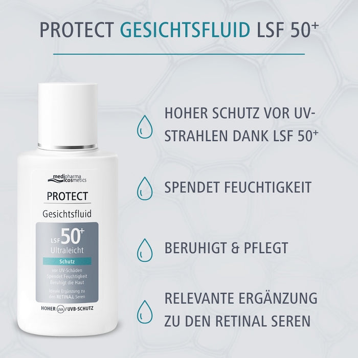 Protect Gesichtsfluid LSF50+, 50 ml Cream