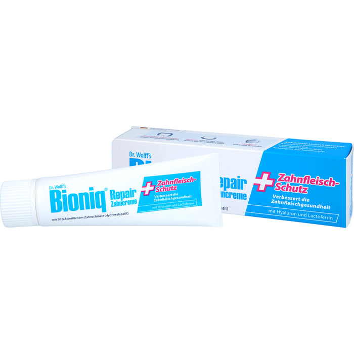 Bioniq Repair Zahncreme Plus beugt Zahnfleischbluten vor, 75 ml Zahncreme
