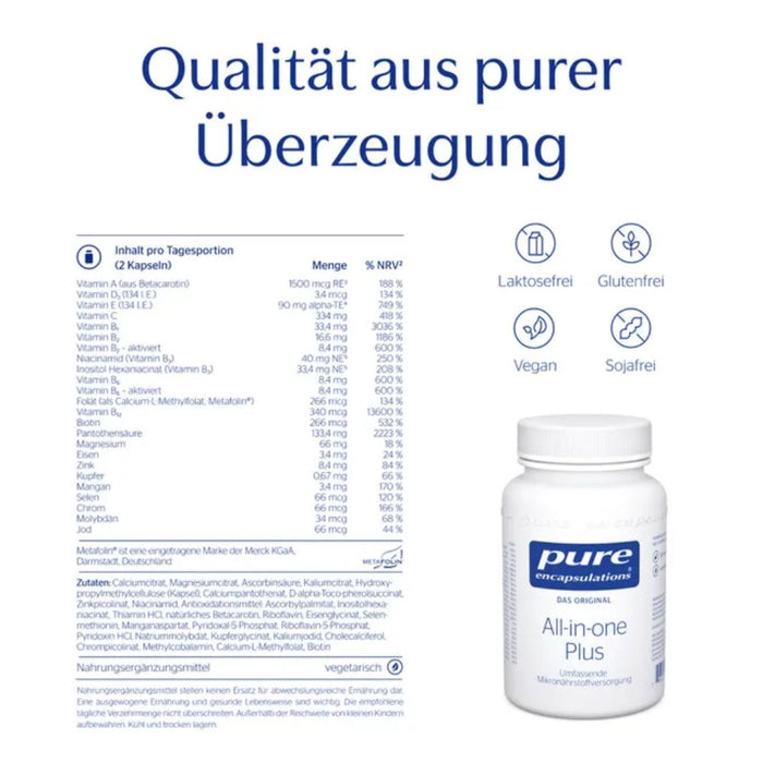 Pure Encapsulations All-in-one Plus Kapseln, 90 pc Capsules