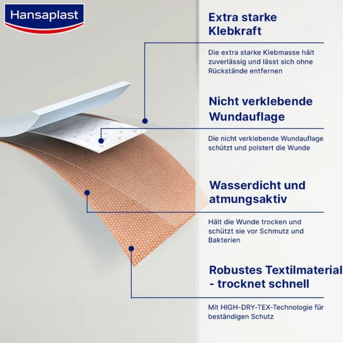 HANSAPLAST Extra Robust Waterproof, 16 pcs. Patch