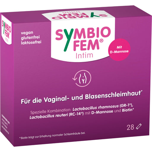 Symbiofem Intim Pulver für die Vaginal- und Blasenschleimhaut, 28 St. Beutel