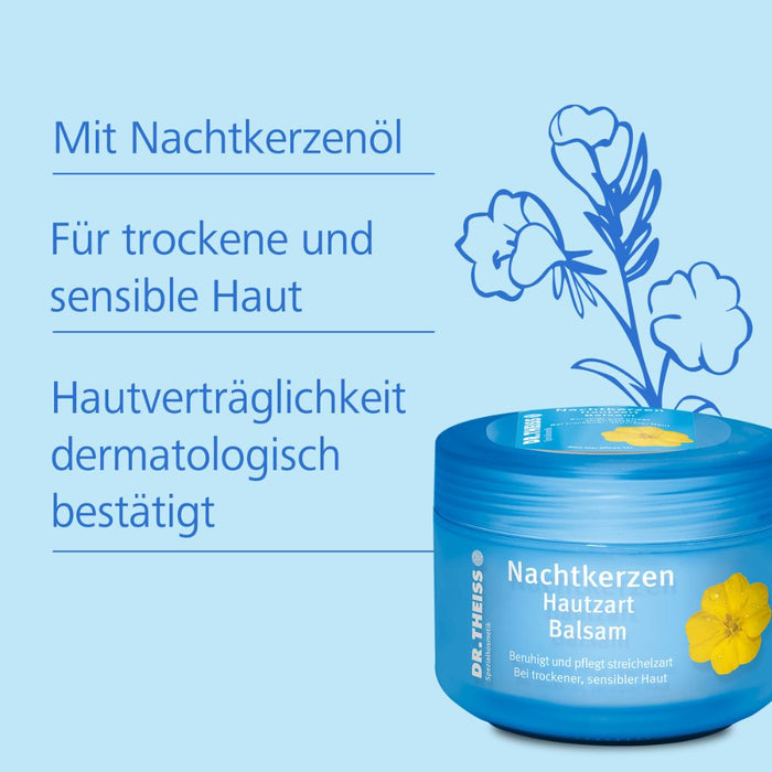 Dr. Theiss Nachtkerzen Hautzart Handbalsam spendet Feuchtigkeit und pflegt streichelzart, 100 ml Crème