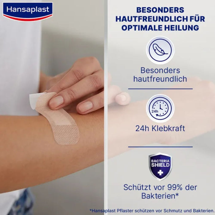 Hansaplast Sensitive Pflaster Hautton Light, 20 pcs. Patch