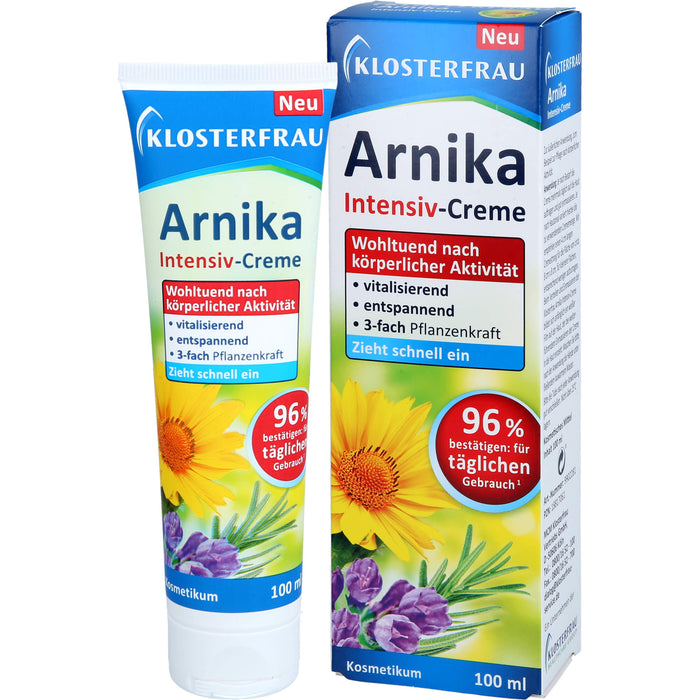 Klosterfrau Arnika Intensiv-Creme wohltuend nach körperlicher Aktivität, 100 ml Crème