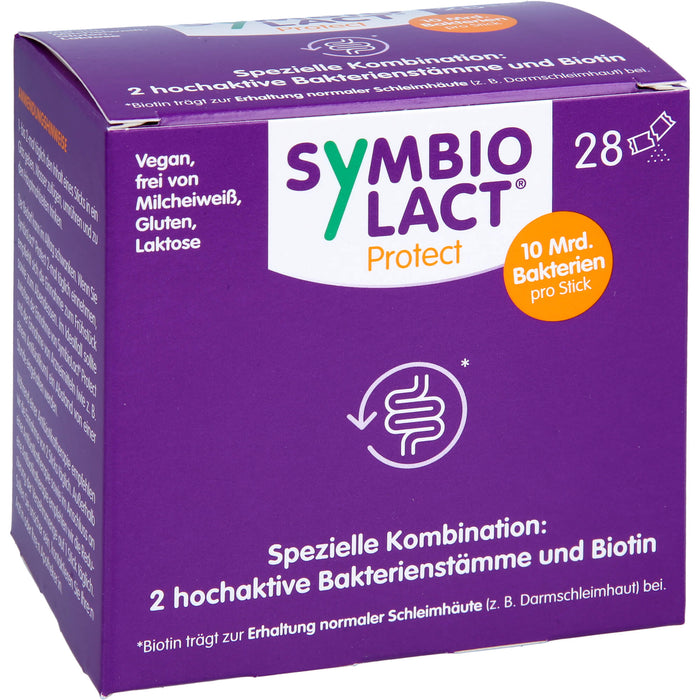 SymbioLact protect zur Erhaltung normaler Schleimhäute, 28 pc Sachets