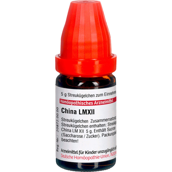 China LM XII DHU Globuli, 5 g Globules